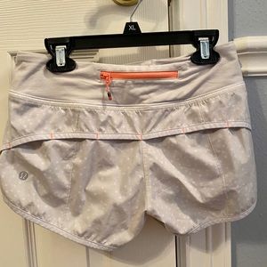 Lululemon polka dot shorts